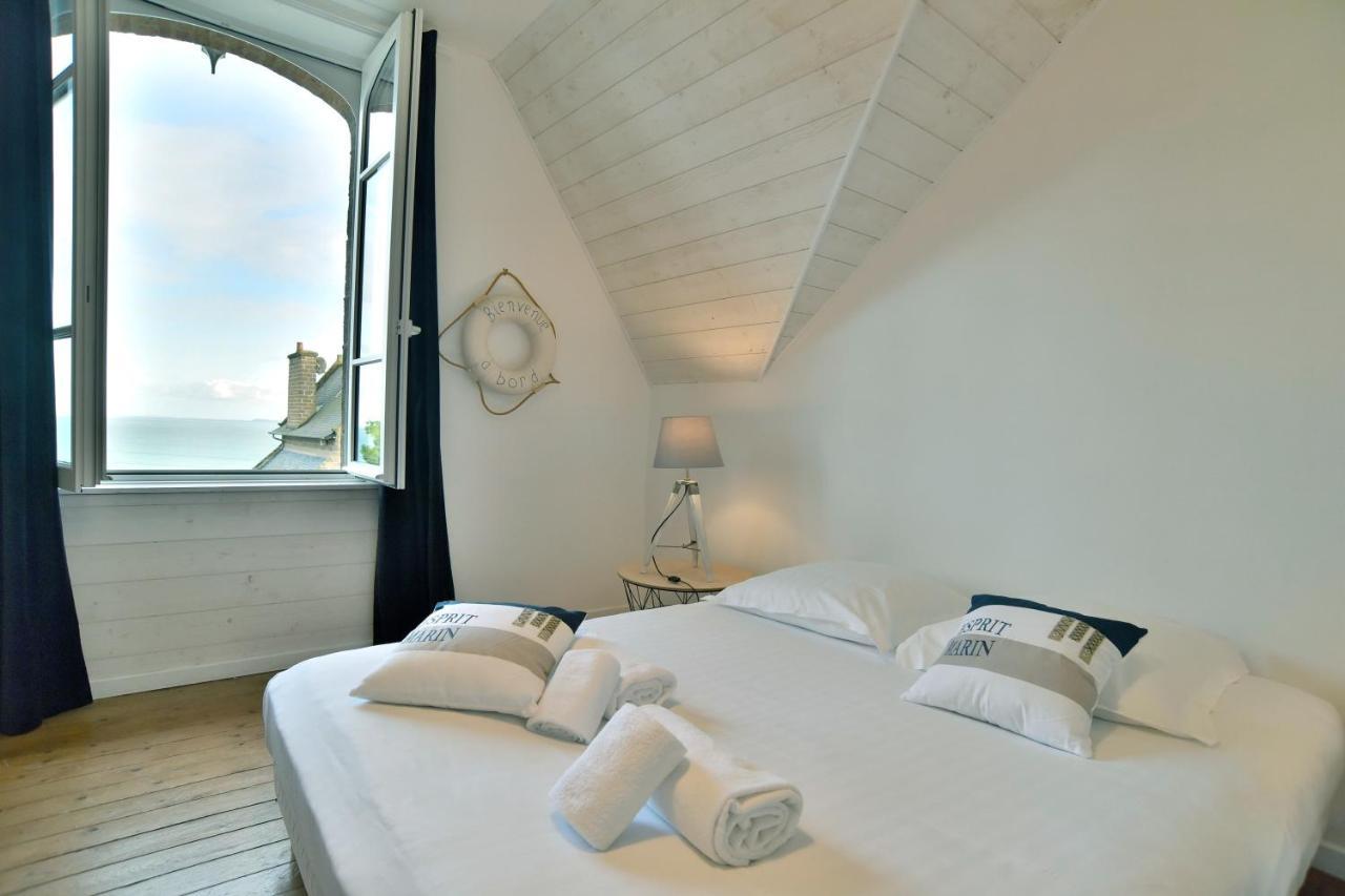 La Brise Cancalaise - Maison Typique Avec Vue Mer Cancale Extérieur photo